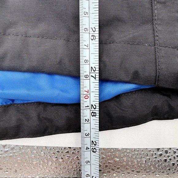 The North Face HyVent Terrain Vista 3L Pro Rain Jacket Men's Medium Black Blue - Picture 7 of 16